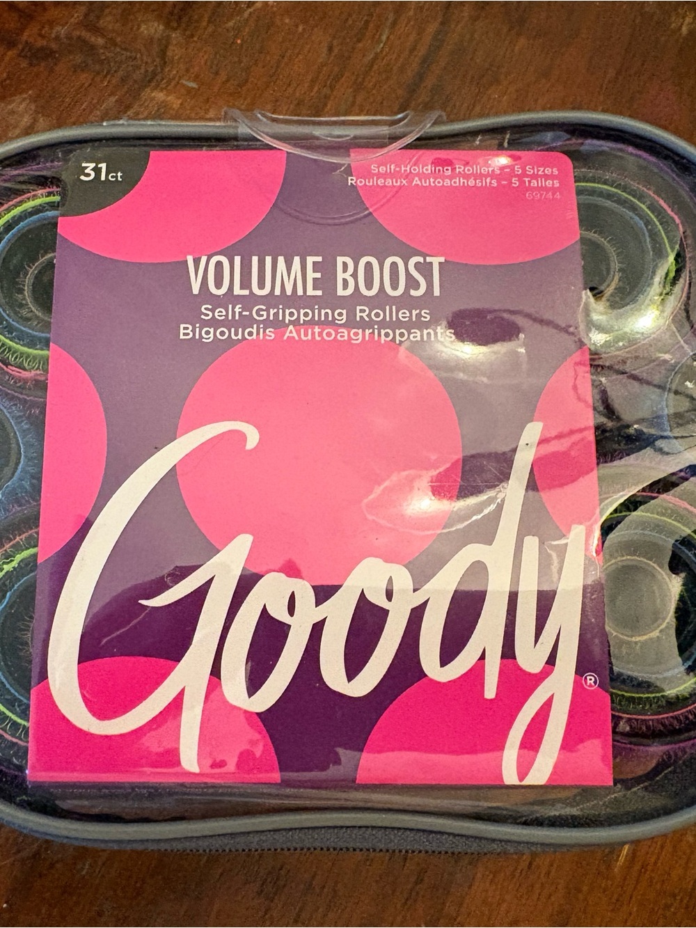 Goody Volume Boost Self-Gripping Rollers - Pink & Purple Set